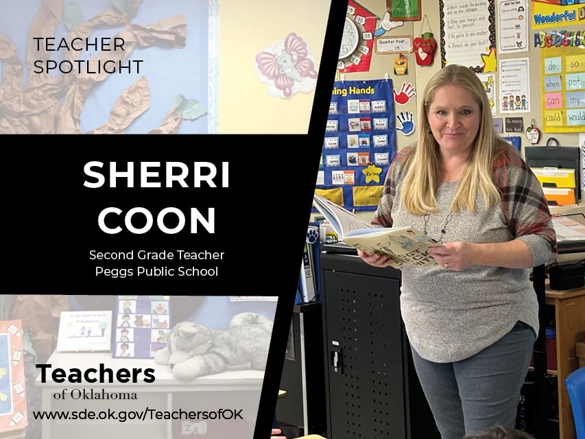 “If I’m not having fun, they’re not having fun! I love what I do.”

Thank you, Mrs. Coon! 🍎 

Read her story here: facebook.com/10008414206462…

#oklaed #TeachersofOK