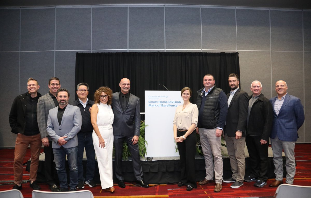 #ICYMI: The Mark of Excellence Awards Reception at #CES2023 celebrated the best in custom integration and installed smart home technology, as well as the recipient of the 2023 Smart Home Leadership Award, <a href="/MelissaAndresko/">Melissa Andresko</a>!