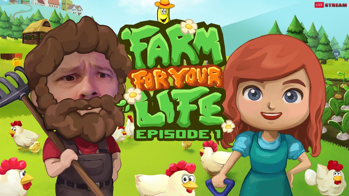 HappyThumbs's tweet photo. Hey guys, new Farm Sim game (for me) today called Farm For Your Life! Come check it out with me! #FarmForYourLife #FarmSim #LIVESTREAM #SupportSmallStreamers #HTG #BooYaKaShouw 
https://t.co/CRjBw3H8U1 https://t.co/zo0Ji2juUP