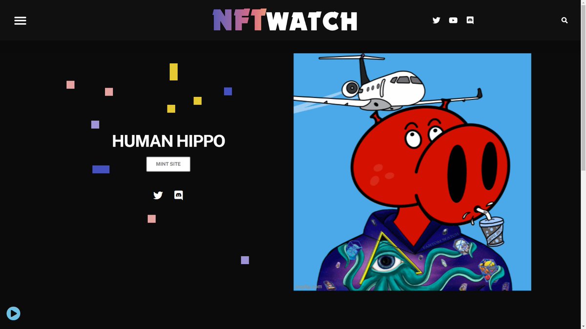 We are one of the first to be listed on the new site of @FantomWatchNFTs 🥳🥳🥳
They are our partners as well so have a look at them.
nftwatch.info/human-hippo/
$FTM #Fantom #FantomNFT #NFTCommunity