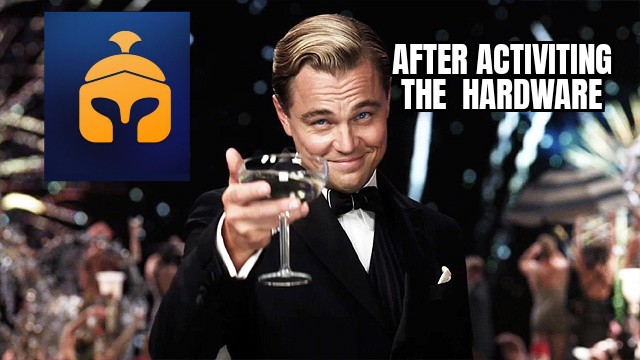 Gholammos's tweet image. Feeling happy after activiting the Hardware signer 

#uncompromisedsecurity   #braavoswallet

   @myBraavos