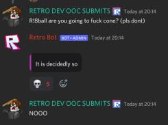 Retro Bot 8Ball Answers tweet media