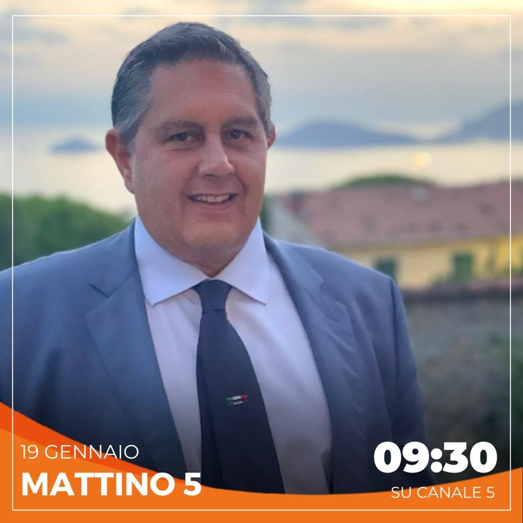 Domani 19 gennaio H9.30 il presidente <a href="/GiovanniToti/">Giovanni Toti</a> sarà ospite a <a href="/mattino5/">Mattino5</a> #canale5 

Non perdetelo!

#GiovanniToti #intervista