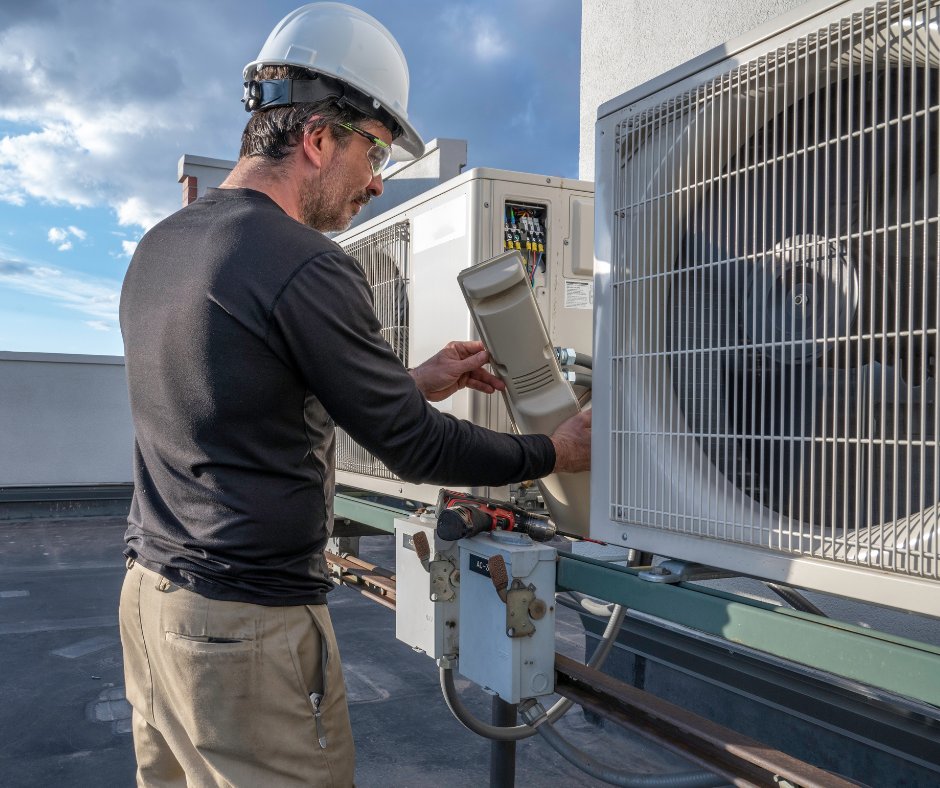 Commercial HVAC systems need attention too! We’re experts in installing and maintaining rooftop units, boilers, furnaces, and more.

#hvacunit #hvacservice #furnacerepair #hvaccompany #heatingandcooling