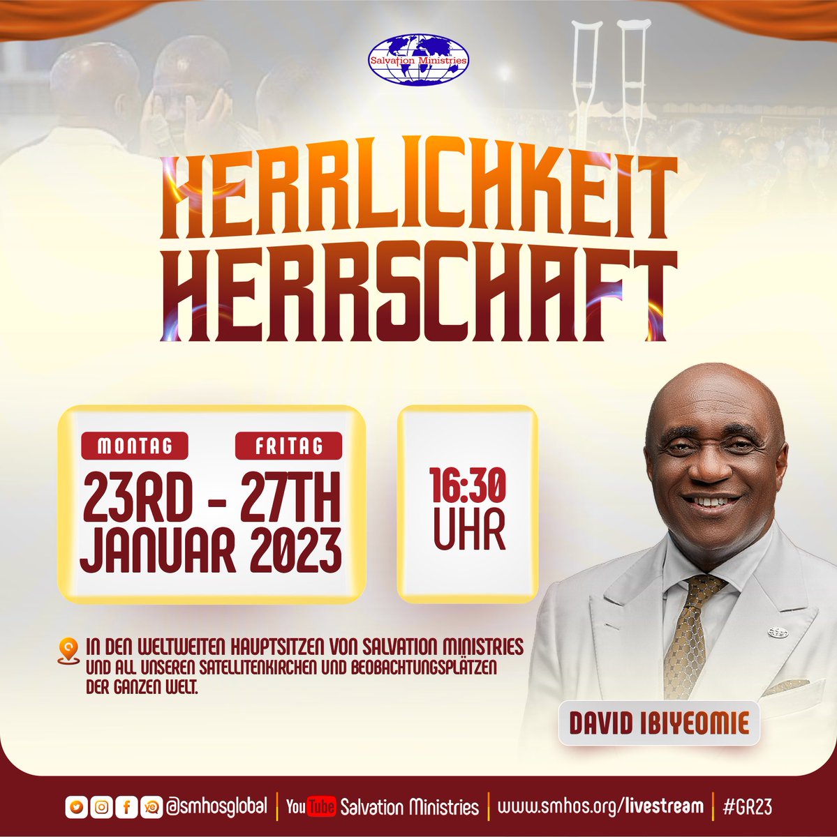 BaibiHorsfall's tweet photo. Language is no barrier in #GR23 
Stream live in the language option of your choice via https://t.co/mSuuqspPVE and then click on the livestream of the language you prefer to worship in 
God is cool like that! 
#MiraclenodeytireJESUS
God bless you! https://t.co/fFk00FpWy5