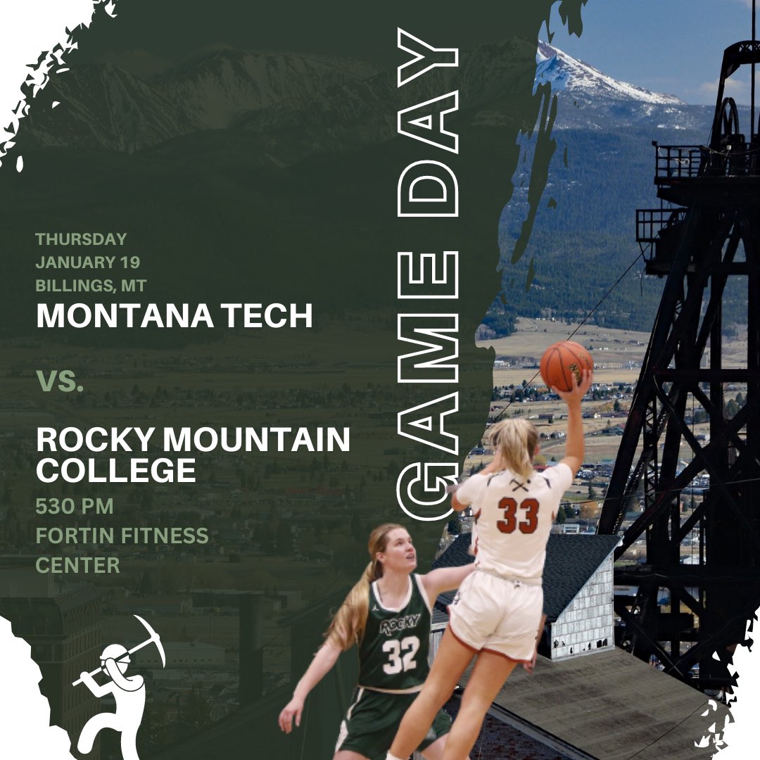 montanatech_WBB's tweet image. On the road taking on Rocky tomorrow at 5:30! ⚒️ #GetOne #TechTough