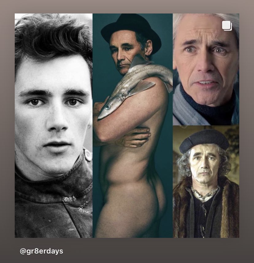 Happy birthday Mark Rylance. Hensem gak you ni masa muda. 