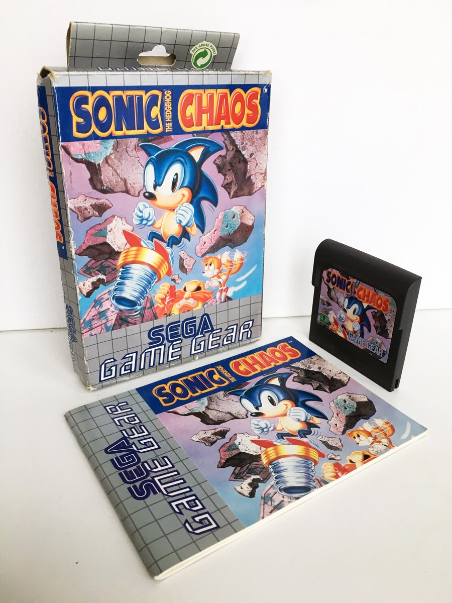 Sonic The Hedgeblog on Twitter "European Release 'Sonic Chaos' Game Gear"