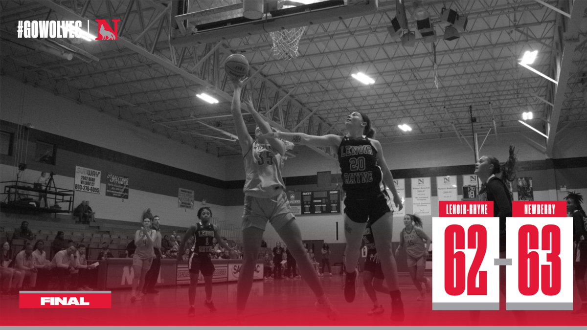 NewberrySports's tweet photo. WBB | Wolves claim a close, hard-fought victory over the 18th-ranked Bears!

Team leaders:
12 Rummery-Lamb: 15 PTS, 5 REB, 2 BLK
35 Wiseley: 13 PTS, 7 REB, 1 BLK
1 Davies: 10 PTS, 4 AST, 2 REB https://t.co/QYI27QsMRw