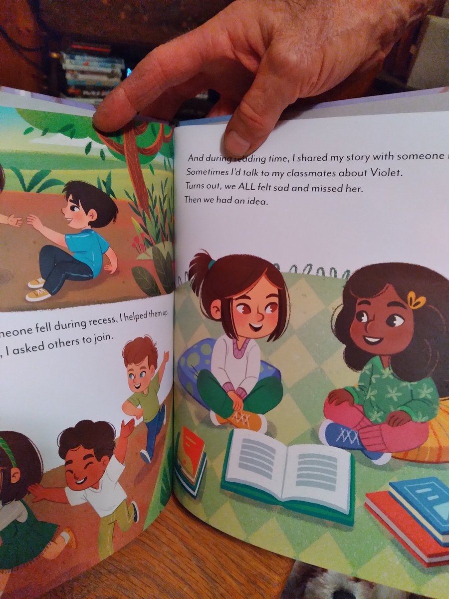 EllenKolman's tweet photo. So happy my copy is here!
Every classroom with young children needs this beautiful and sensitive book!
@KSwemba #order #orderyourcopy #MissingViolet #childrensbook #socialemotional #hope #friendship #compassion #Kindness https://t.co/ElpEYLcTWg