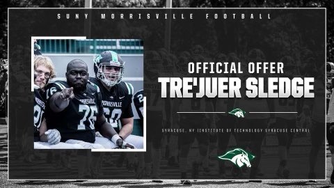 After a phone call from HC <a href="/CoachRabyJr/">Ed Raby</a> bless to receive my 3rd division lll offer from Morrisville College #AGTG <a href="/Cedric_stevens5/">Cedric Stevens</a> <a href="/MvilleMustangFB/">SUNY Morrisville Football</a> <a href="/SledgeWorld315/">Gregory Sledge</a>