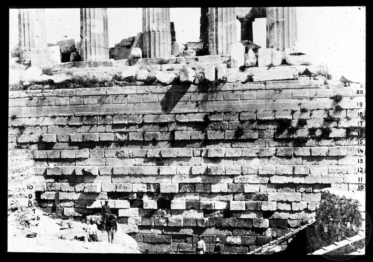 AnAthenianToLDN's tweet photo. Ever wonder how Parthenon's foundations look like?

📸Archives of the American School of Classical Studies at Athens

#UniteParthenon #ReuniteParthenon https://t.co/3PWDSvRmEu