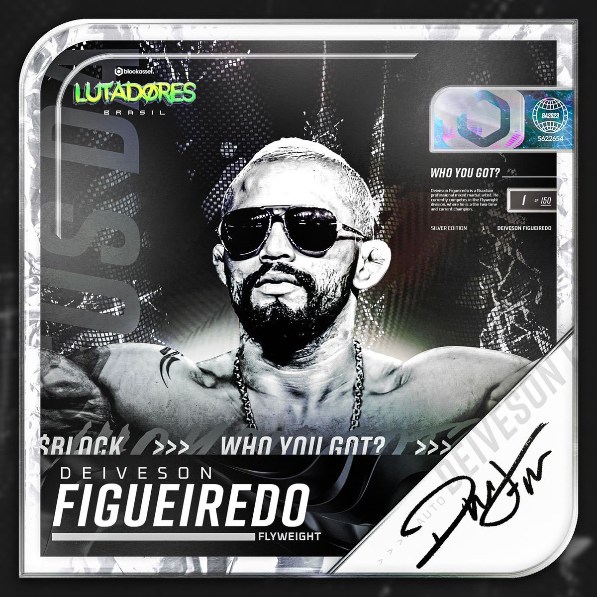 hey_wallet's tweet photo. Who else is ready for the next Lutadores exclusive drop?

To celebrate tomorrow's mint, one lucky winner gets to pick from these 4 NFT Trading Cards! 

Retweet to enter! https://t.co/kZXDn7t0QL