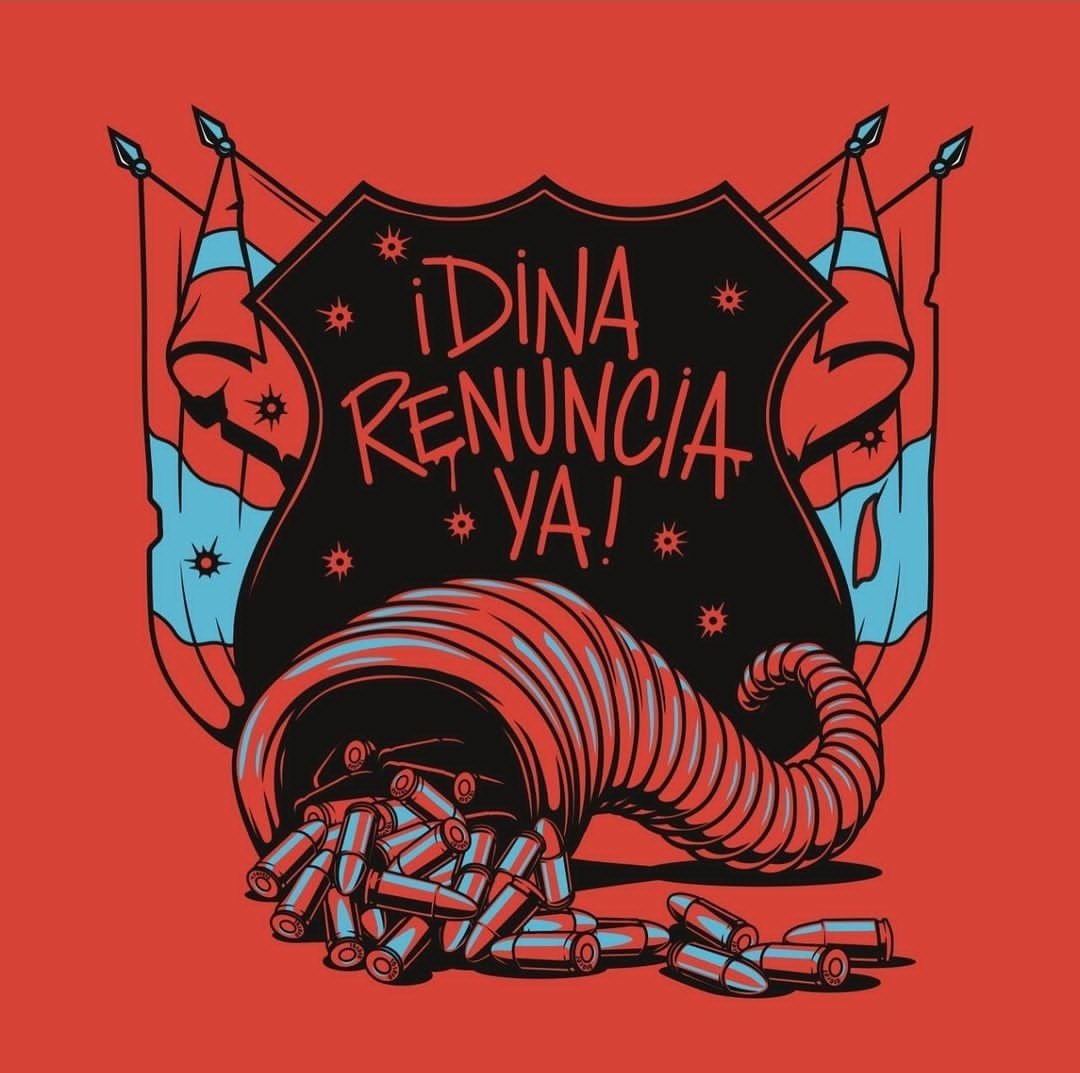 #DinaRenunciaYa