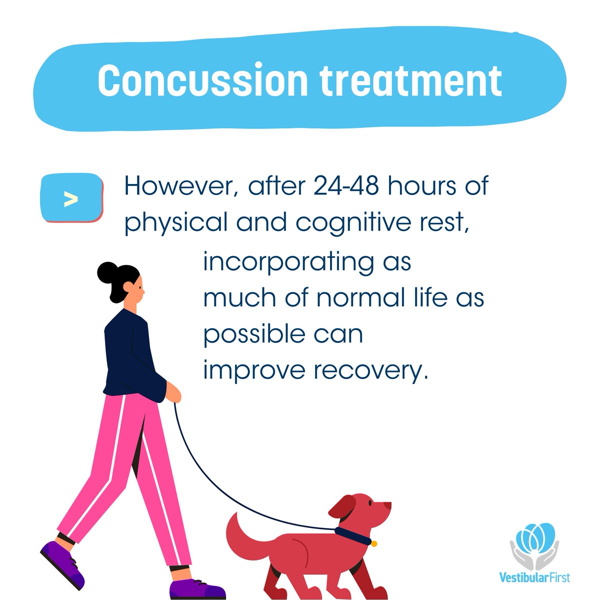 VestibularFirst's tweet image. For more guidelines check out the clinical practice document from the Journal of Orthopaedic &amp;amp; Sports Physical Therapy: jospt.org/doi/epdf/10.25…
#concussion #concussionrecovery