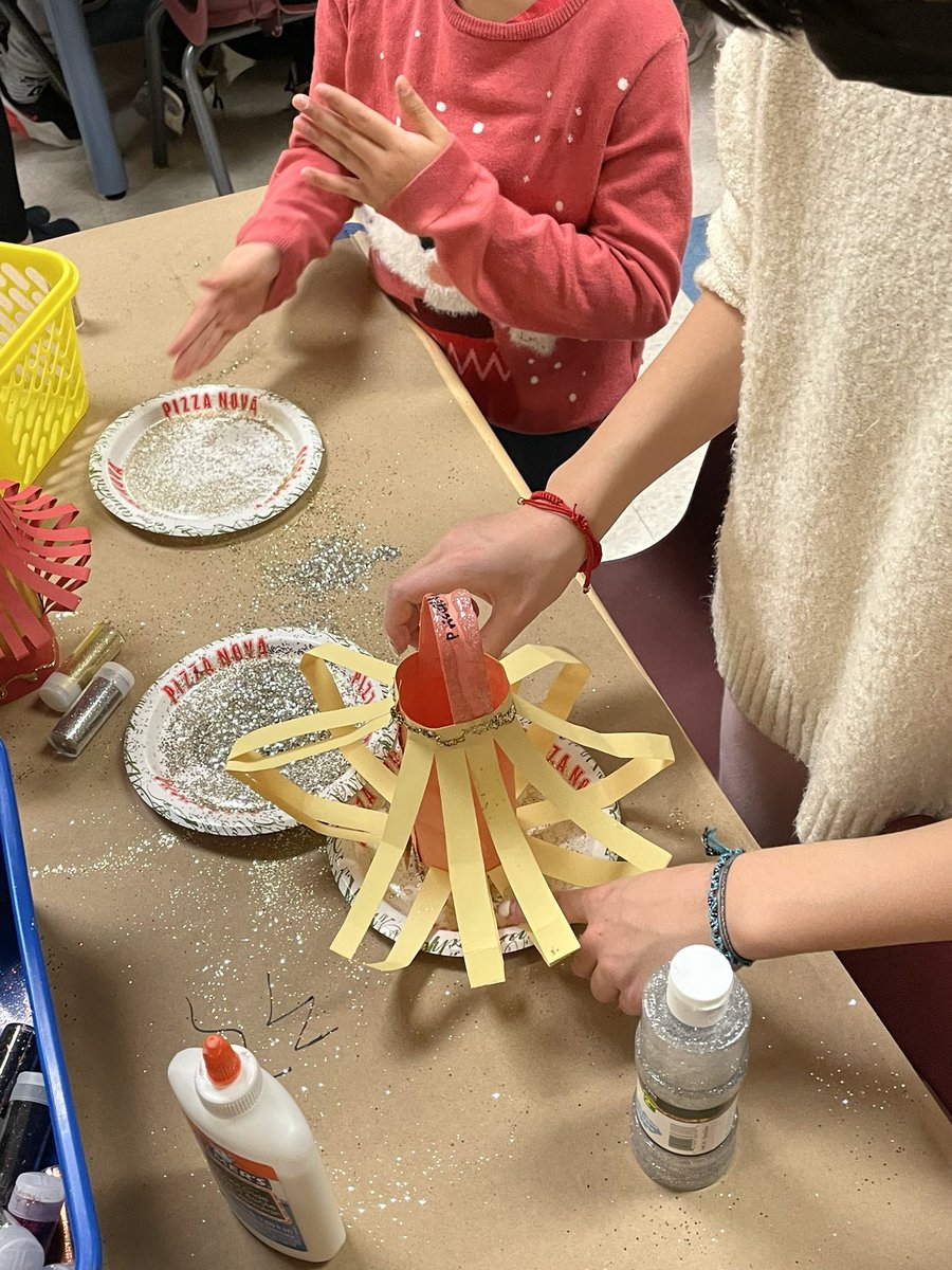 Our students’ eyes lit up today as I showed them how to make lanterns and shared stories of my childhood and how I celebrate #LunarNewYear and #MidAutumnFestival So grateful I can make this personal connection with our students through similar lived experiences