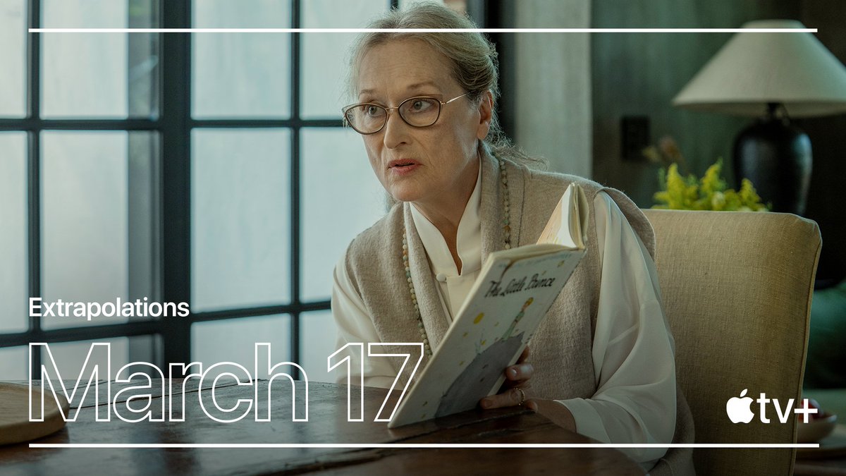 movieztrack's tweet image. #EXTRAPOLATION first look of #MerylStreep and #KitHarrington.

Also stars #EdwardNorton, #EizaGonzalez #AdarshGourav #TobeyMaguire #GemmaChan #MatthewRhys and others

Streaming on Apple TV+, March 17