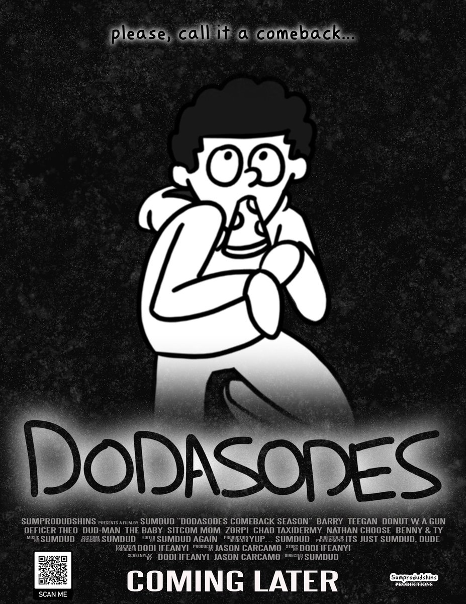 productmanesis's tweet photo. please, call it a comeback…
here are the character posters for #Sumdud (me?), Duh #Cereal, and #TheDonut w/a Gun!
all coming back in #Dodasodes S2… dropping later this year!
Doh. Doh. Doh. Do-Da-Sodes. Doh. https://t.co/u64X6jr9mE