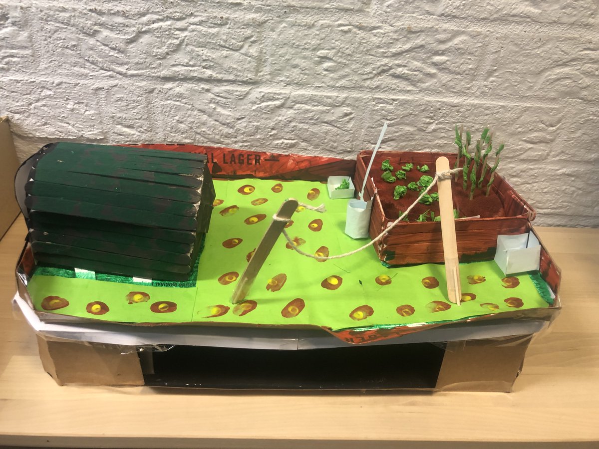 RectoryFarmPri's tweet image. Some outstanding home learning from term 1. Anderson shelters from Year 6 history