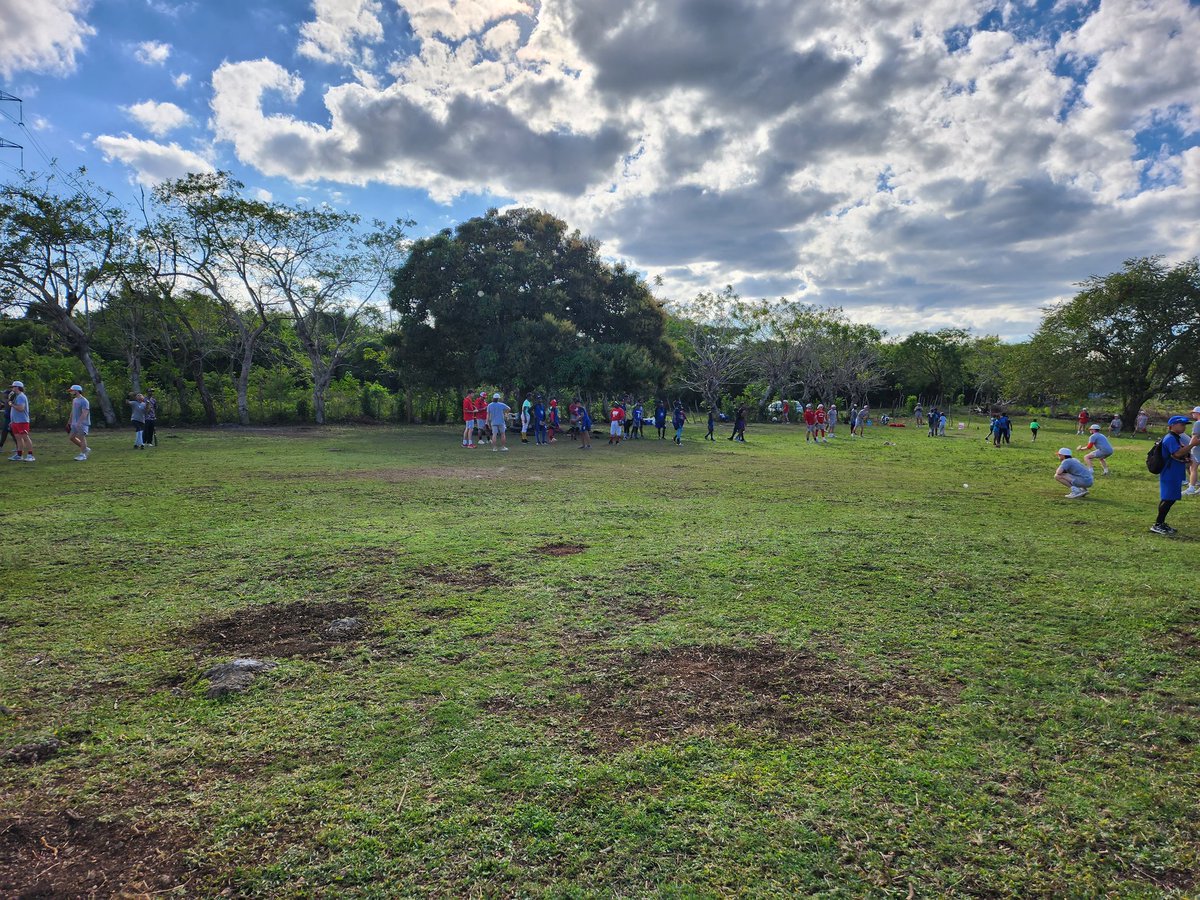 Cortland Baseball running a clinic for over 75 Dominican kids ages 8 to 14! In a cow pasture....love of the game! <a href="/d3baseball/">D3baseball</a> <a href="/RedDragonPride/">Cortland Athletics</a> <a href="/Dominicanbball/">Dominican Baseball Camp</a> <a href="/CortlandAlumni/">SUNY Cortland Alumni 🐉</a>