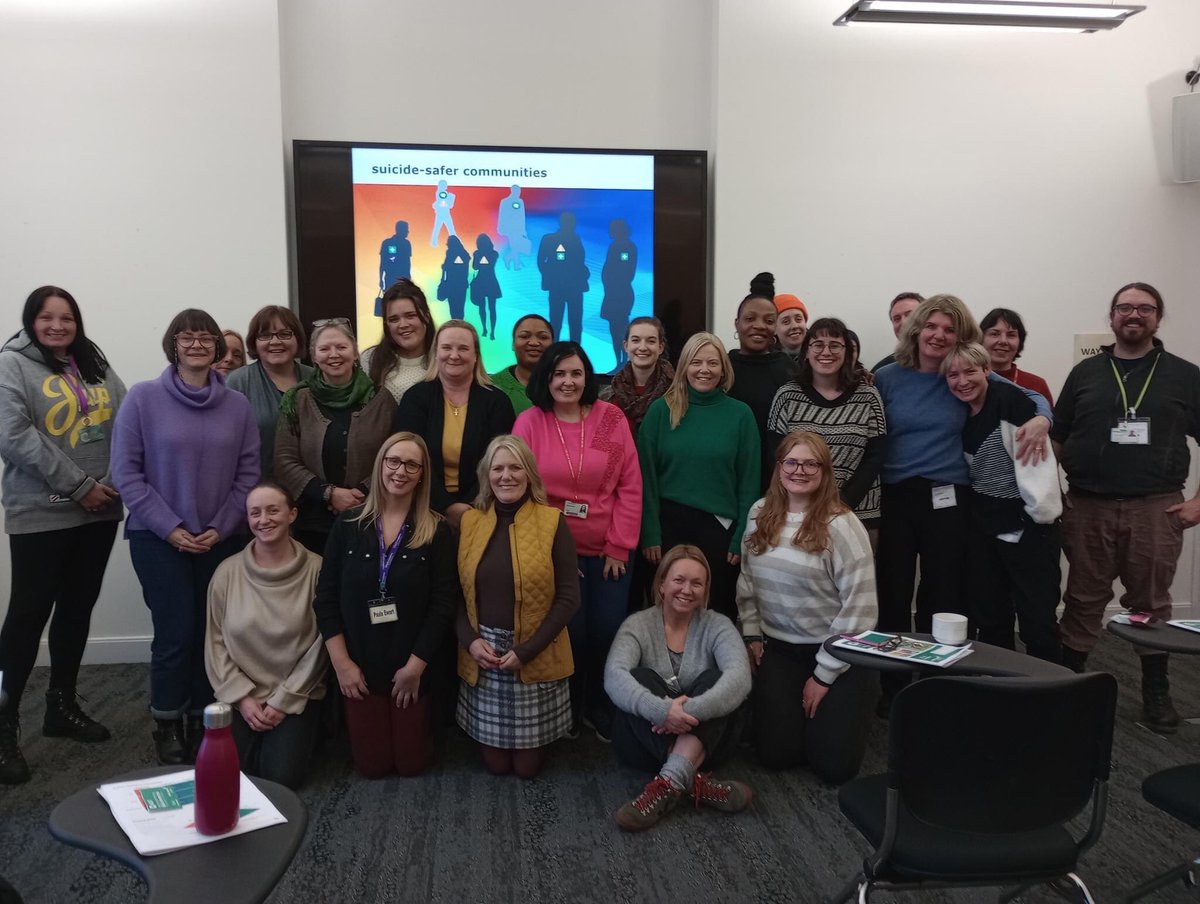 TrainingLom's tweet image. And just like that Edinburgh has another 24 amazing individuals who are Willing, ready and able to help keep their communities safer from Suicide. Thank you❤️