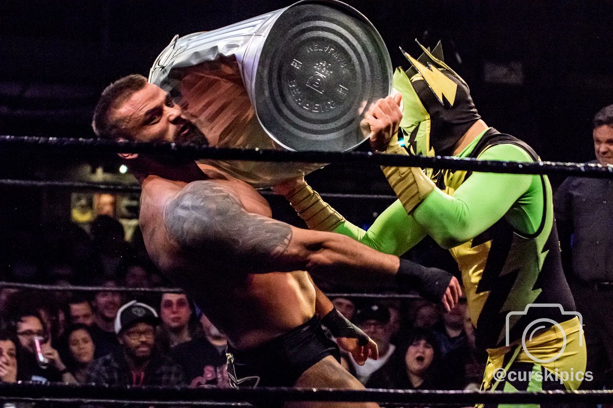 CurskiPics's tweet photo. Is it over?
At @f1rstwrestling #wrestlepalooza Friday night, @OfficialRennyD and @Thunderfrogger (and some friends) had an all out brawl!!
#ironrebelrennyd #superatomicthunderfrog #f1rstwrestling #firstavenue #minneapolis #minnesota #wrestling #prowrestling #pentax https://t.co/0W2I5zoXsQ