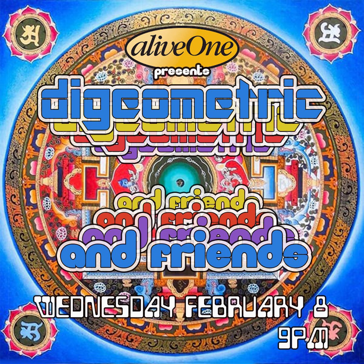Catch us at @aliveOneChi on Wednesday February 8.  Got our friends with us.  Sure to be a great night of music and jams.  Come on down.  

#digeometric #digeometricjams #aliveonechicago #chicago #jambands #funk #funkfusion #electronicmusic #comegetsome