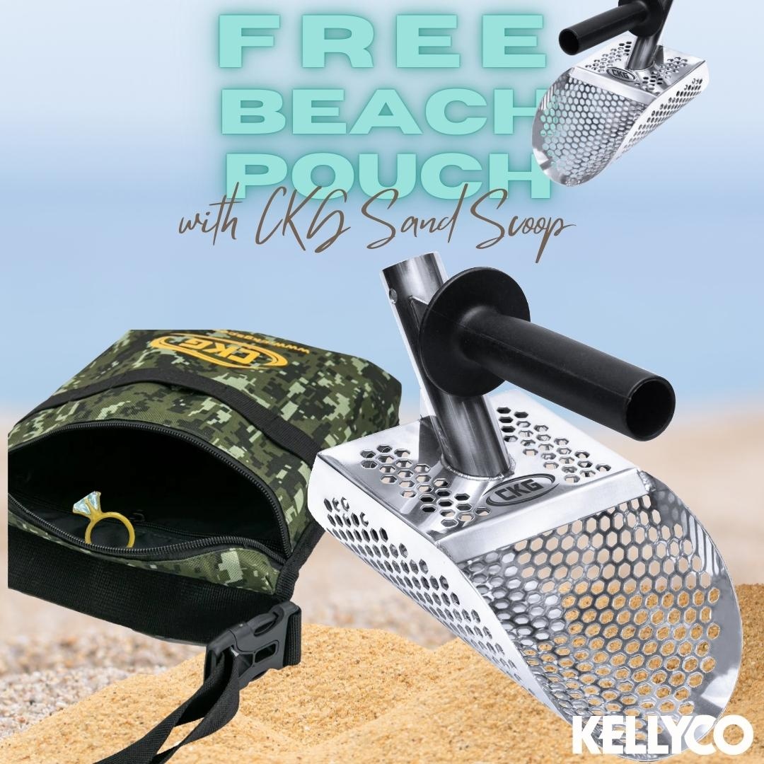 KellycoDetector's tweet photo. Don't wait for your beach trip in April to get your sand scoop today -- and get a free beach pouch when you purchase a CKG sand scoop.

Get to scooping these deals >> https://t.co/3qjuyrVlJQ

#CKG #SandScoop #Kellyco #BeachDetecting https://t.co/xLbLGkXixn