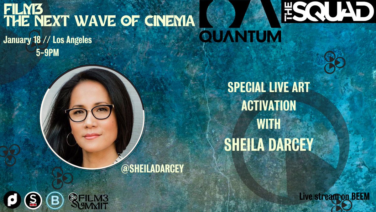jordanbayne's tweet photo. Also want to shout out the other incredible artists @kristufferwouLd and @sheiladarcey performing live activations this evening at the @QuantumNFT x @Film3Squad FILM3: THE NEXT WAVE OF CIENMA EXHIBITION // Quantum Art Space 5-9pm https://t.co/ukflMiRdEA