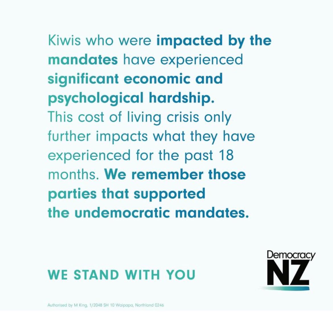Tippytoetulips's tweet image. We won’t forget #nzpol #evilgovernment #controlfreaks