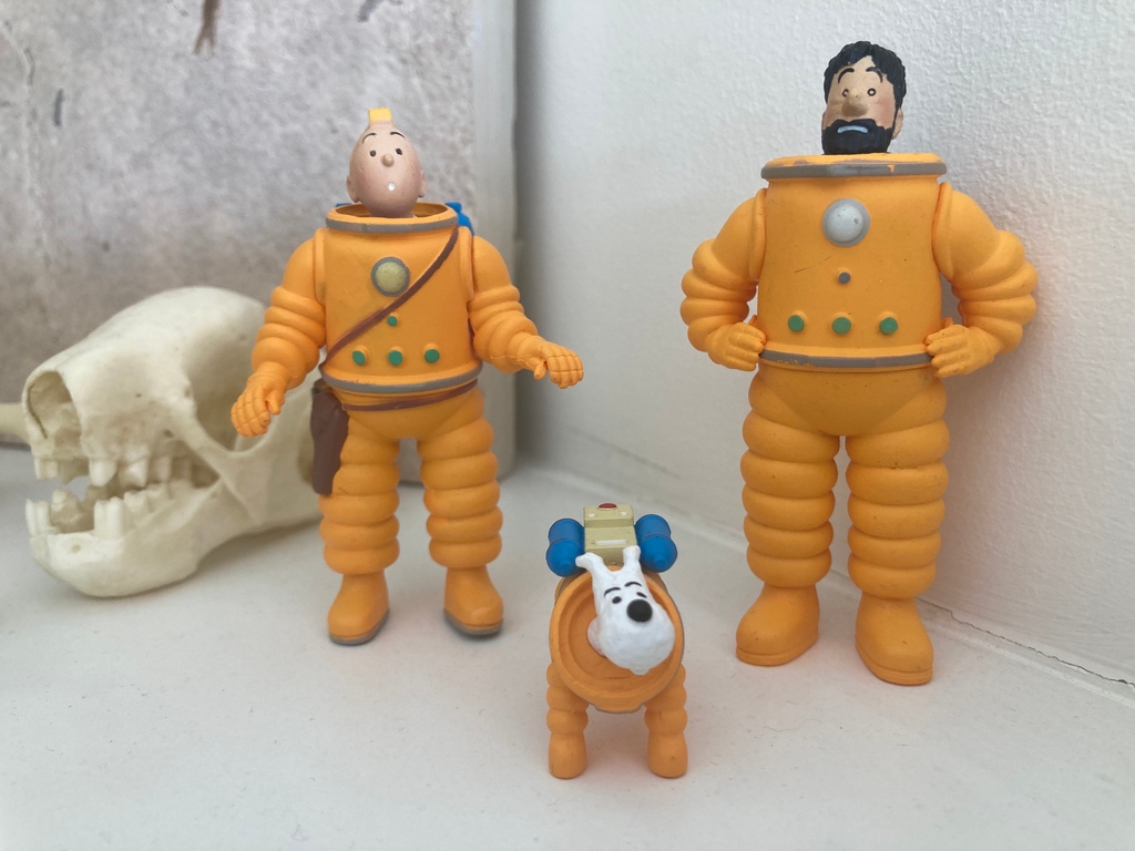 sausalitoferry's tweet photo. Our favorite trio of moon heroes – Tintin, Snowy, and Captain Haddock! 🧑🚀🐶🚀✨ 👉 https://t.co/p2jn09yAwz
#sausalitoferry #tintincomics #sausalito #tintin #tintinfans #theadventuresoftintin #moonadventure #destinationmoon #objectiflune #explorersonthemoon #captainhaddock https://t.co/jCVupk3Nqk