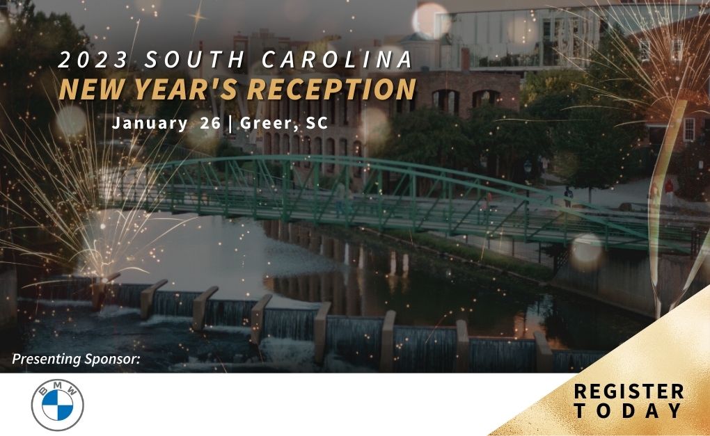 Join us #nextweek, January 26th, at BMW Zentrum in Greer, SC for our 2023 South Carolina New Year’s Reception! 

📆 Thursday, January 26
📍 BMW Zentrum, Greer, SC

Do not miss the chance to bring in the new year with the German American community in SC. Reserve your spot toda ...