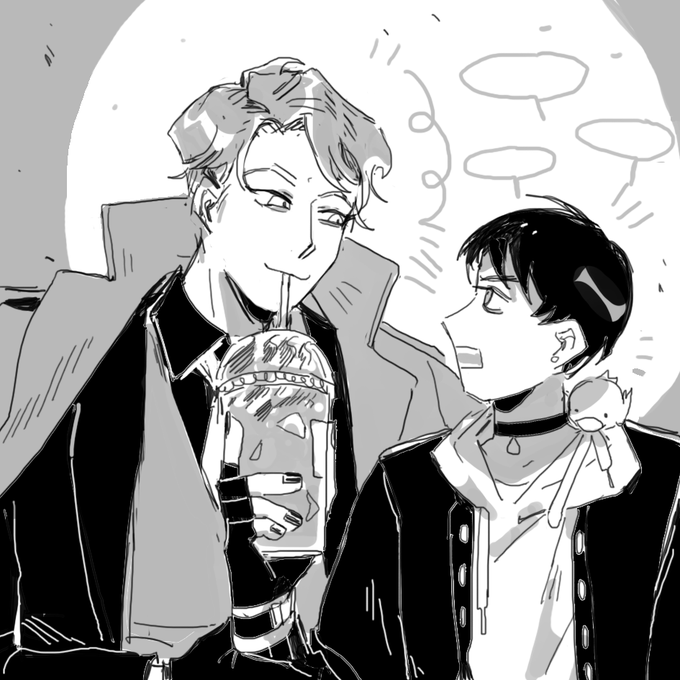 Today I decided to procrastinate so I drew Han Yoojin and Sung Hyunjae

I wish I could draw people with more daddy energy 