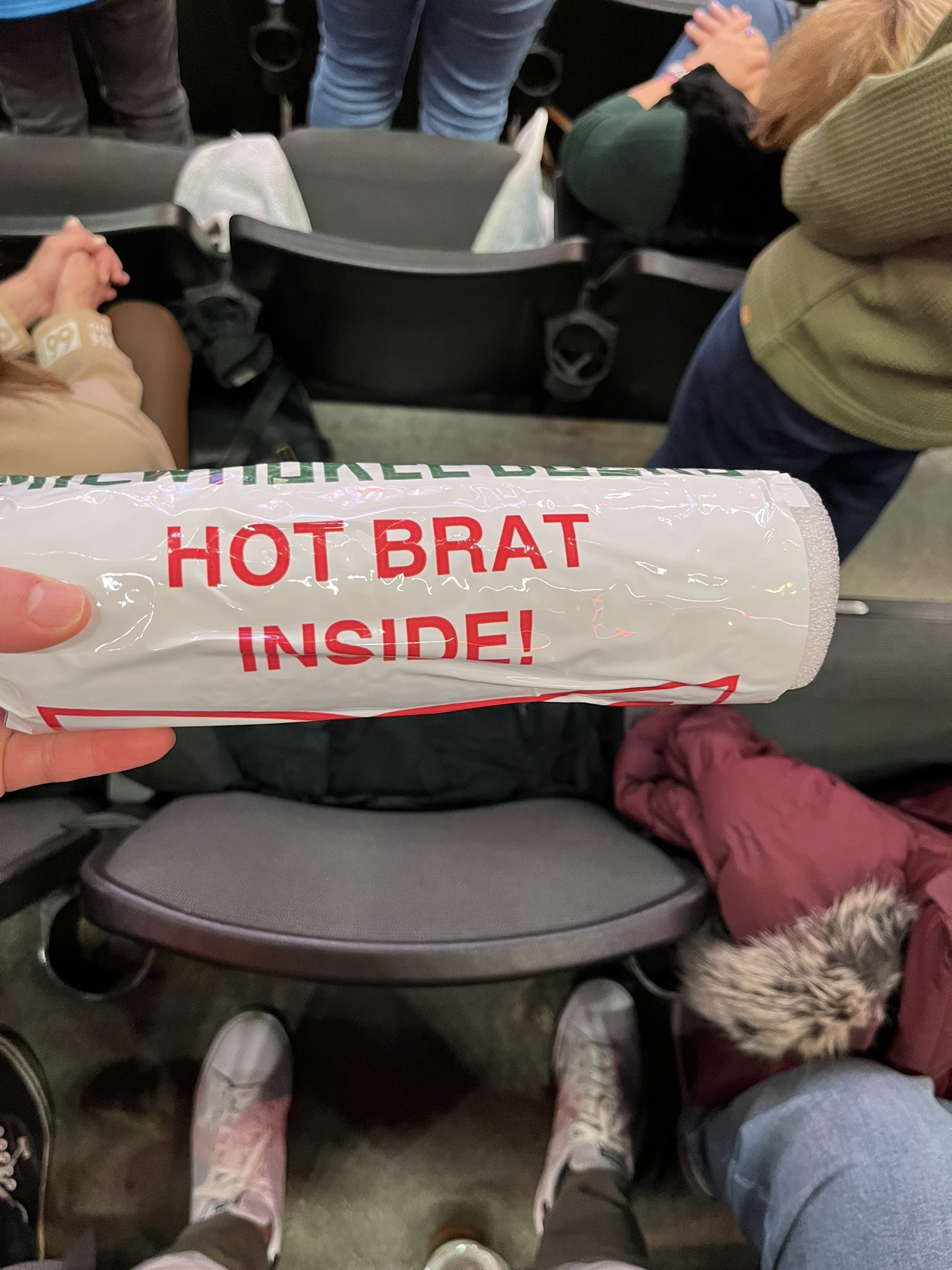Tom Pigs on Twitter "At my first Bucks game last night and thought I