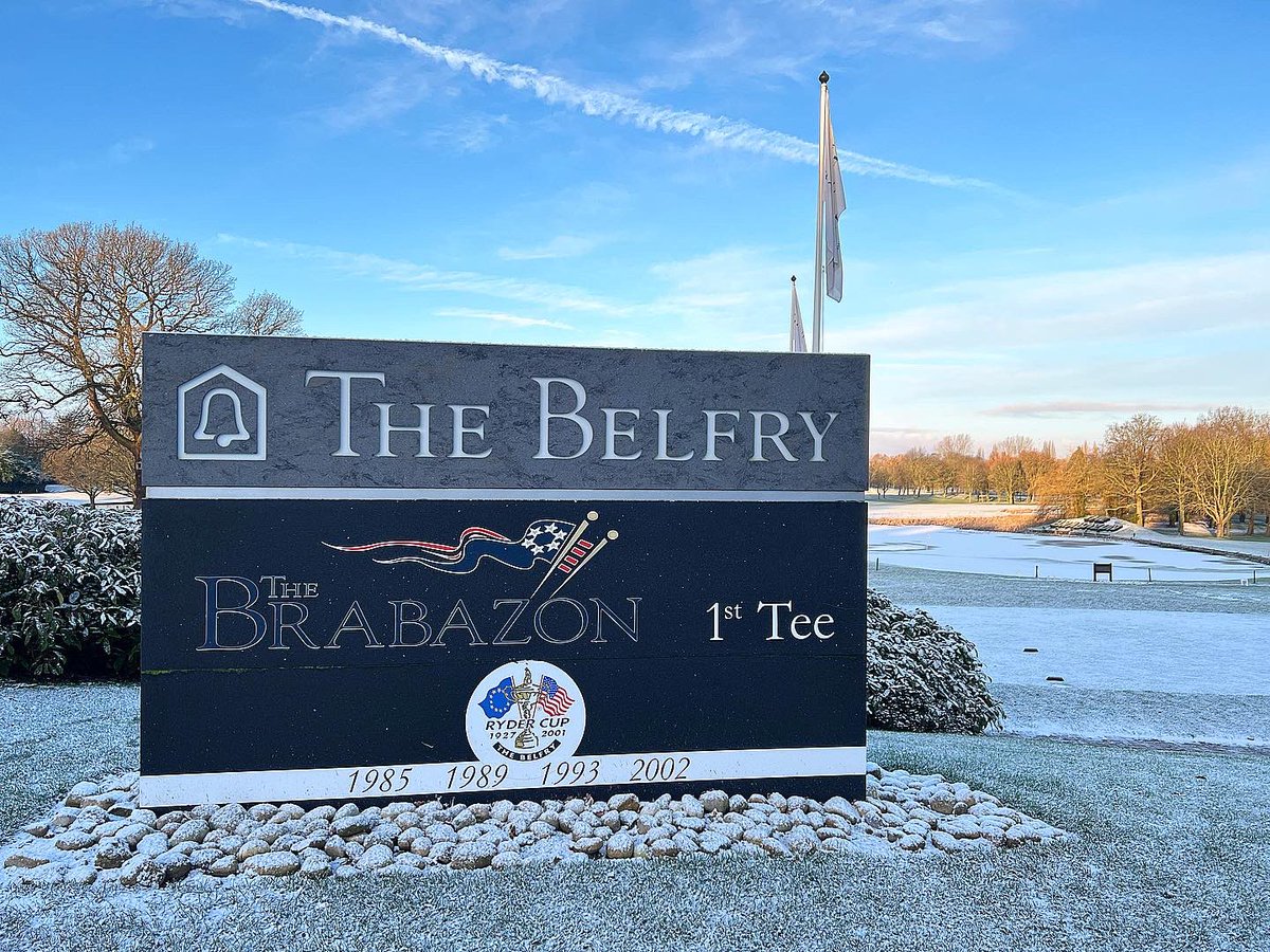 ⛳️ @TheBelfryHotel … 

Home of the @british_masters hosted by Sir @NickFaldo006 this summer. Really excited for this event. Hopefully a little warmer than it was earlier today 🥶

#golf #golfer #golflife #lovegolf #dpworldtour #britishmasters #nickfaldo #thebelfry #golfaddict