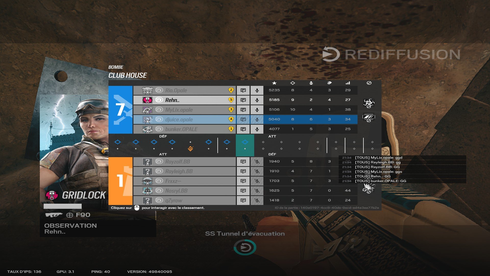 OpaleEsport on Twitter "Notre équipe r6 a gagner son 3ème match d