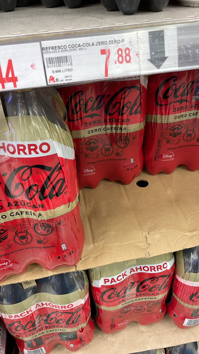 shuken's tweet photo. Que alguien me explique esto, desde cuando el Pack Ahorro es en realidad el Pack Timo?
1 Unidad suelta: 1,81€ la unidad
4 Unidades juntas en Pack Ahorro: 1,97€ la unidad
@alcampo @consumidores @CocaCola_es https://t.co/JwQnaUFqAs