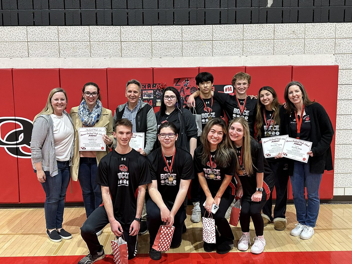 Quince Orchard Athletics (@qoathletics) on Twitter photo Bocce Senior and Staff Appreciation Day! Thank you and congratulations to our seniors and our staff members being recognized today!
@QOHSPrin_Thomas <a href="/QOSportsNet/">QO Sports Network</a> <a href="/QOBoosters/">Quince Orchard Boosters</a> <a href="/QORedarmy23/">QORedarmy23</a> <a href="/QOBocce/">QOCSports</a> Bocce Senior and Staff Appreciation Day! Thank you and congratulations to our seniors and our staff members being recognized today!
@QOHSPrin_Thomas <a href="/QOSportsNet/">QO Sports Network</a> <a href="/QOBoosters/">Quince Orchard Boosters</a> <a href="/QORedarmy23/">QORedarmy23</a> <a href="/QOBocce/">QOCSports</a>