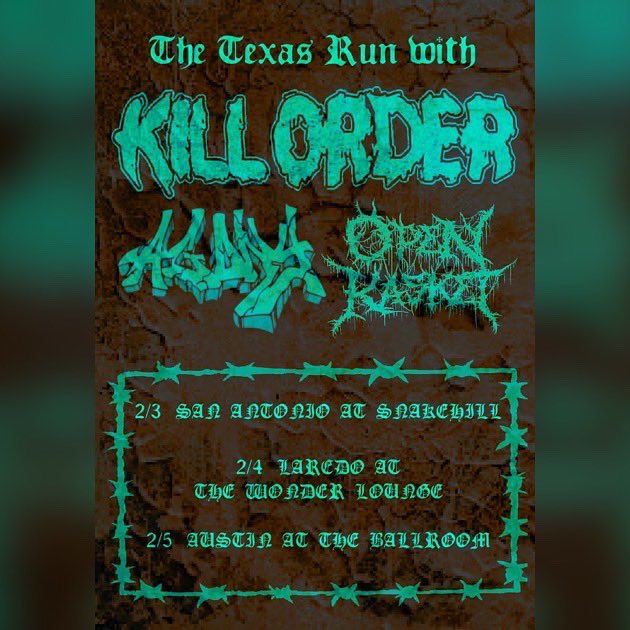 dayzofrage's tweet photo. Kill Order
Agony
Open Kasket

TX RUN https://t.co/yvRc75jG3A