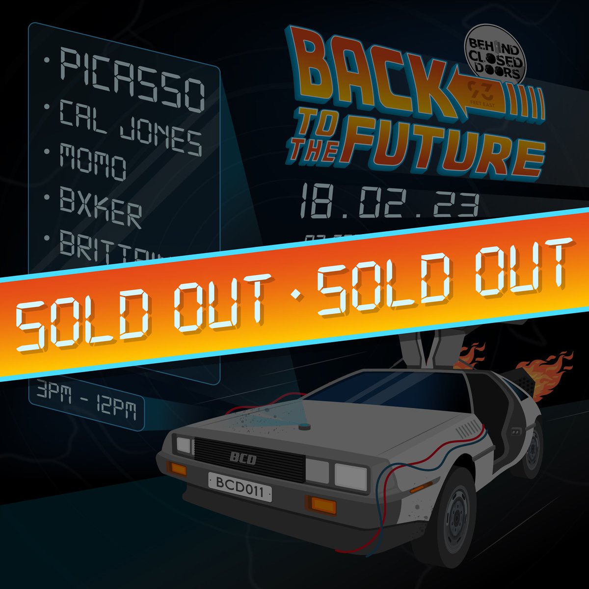 It looks like the DeLorean has run out of space ready for this time travelling exhibition…🚙💥

Who secured their place to Go Back To The Future?⚡️