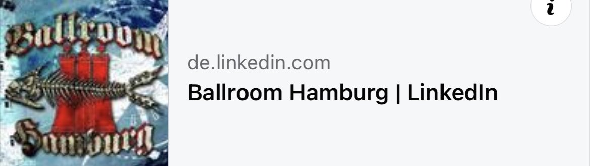 Der Ballroom Hamburg jetzt auch auf LinkedIn 😎🤘🏿

linkedin.com/company/ballro…

Teilen, folgen, und überhaupt….