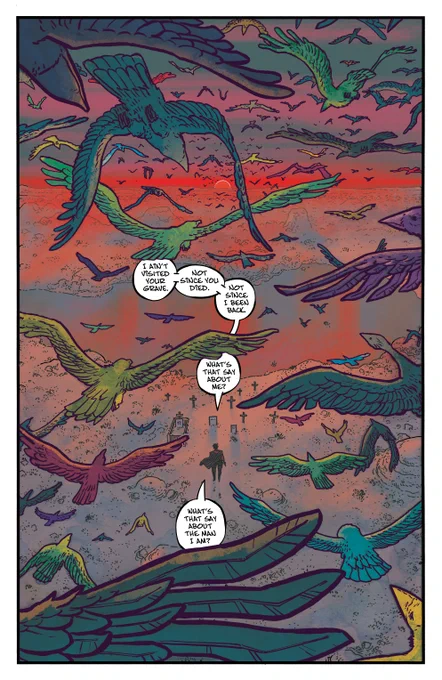 The ABOVE SNAKES collection is out today and, spoilers be damned, here are some of my favorite pages from the series https://t.co/OISFJgc1ck 