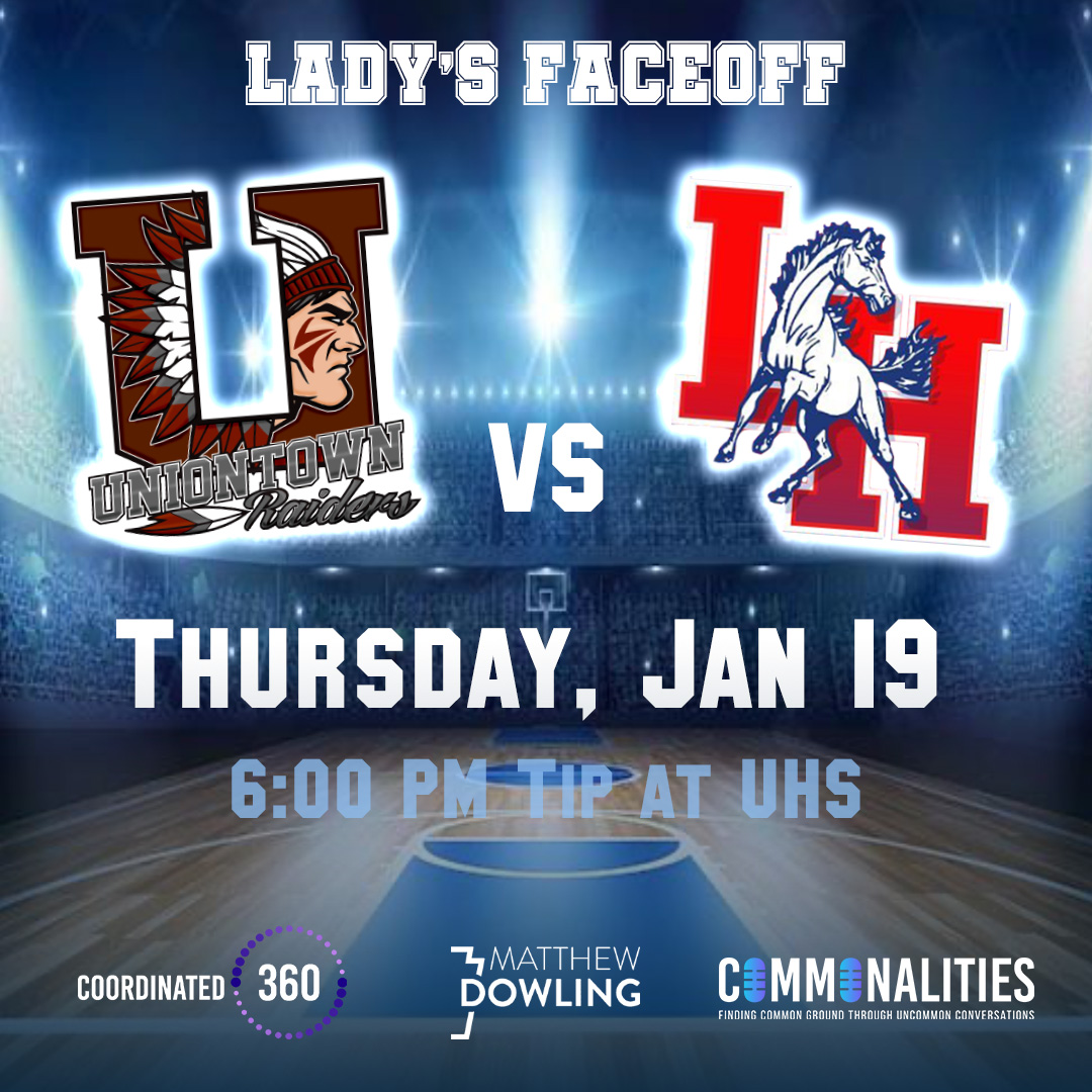 On the heels of an exciting win by the Red Raiders boys at LH, the Lady Raiders are prepping for a similar match with the Lady Mustangs. Tip-off is at 6:00 P.M. in the UHS gym – let’s show these female athletes the same support we showed the guys.
#playlikeagirl #fiercefemales