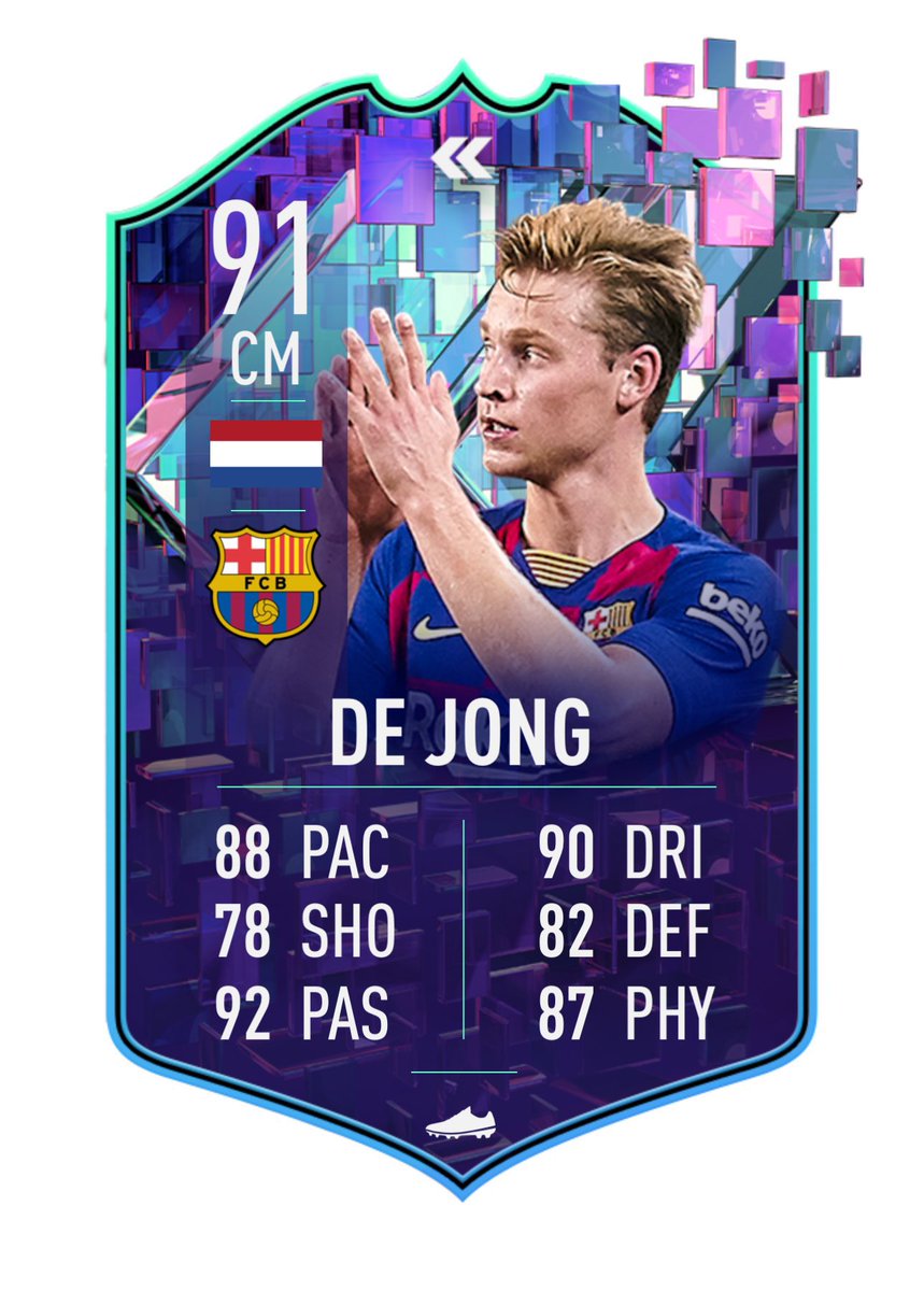 🚨Frenkie De Jong is added to come as TOTY FLASHBACK SBC🔥

In collab with <a href="/FraFilter/">FraFilter</a> 

Stats are prediction 🎮

Make sure to follow <a href="/roxasorg13/">Gafesorg13th</a> and <a href="/FraFilter/">FraFilter</a> 🔥

#FIFA23