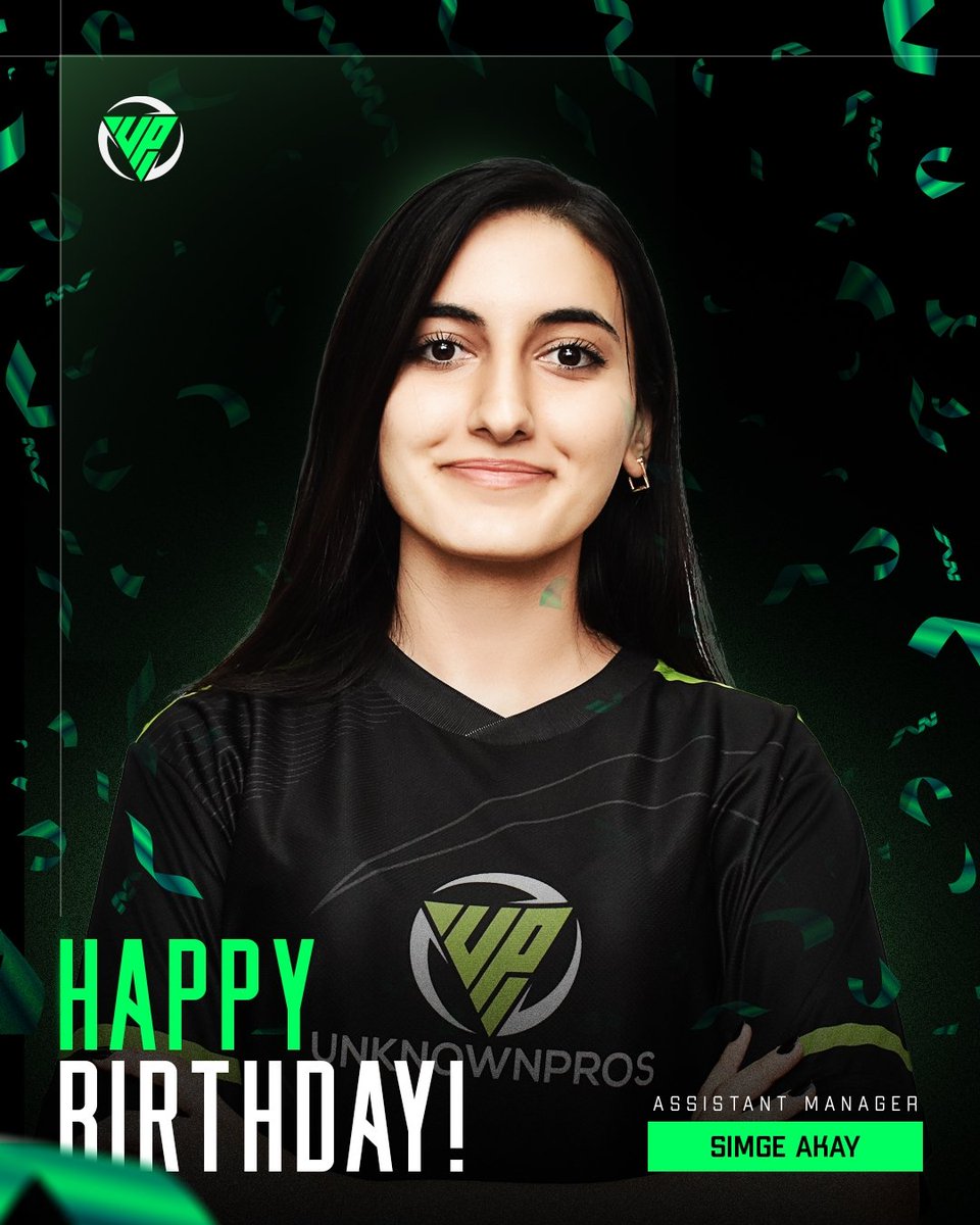 Bugün Asistan Menajerimiz Simge Akay'ın doğum günü. 🥳

Doğum günün kutlu olsun @mafinyss, nice mutlu yıllara!