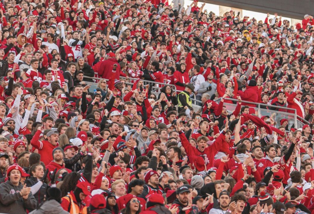 Buckeye Nation &gt;

#GoBucks

h/t Ohio State Football