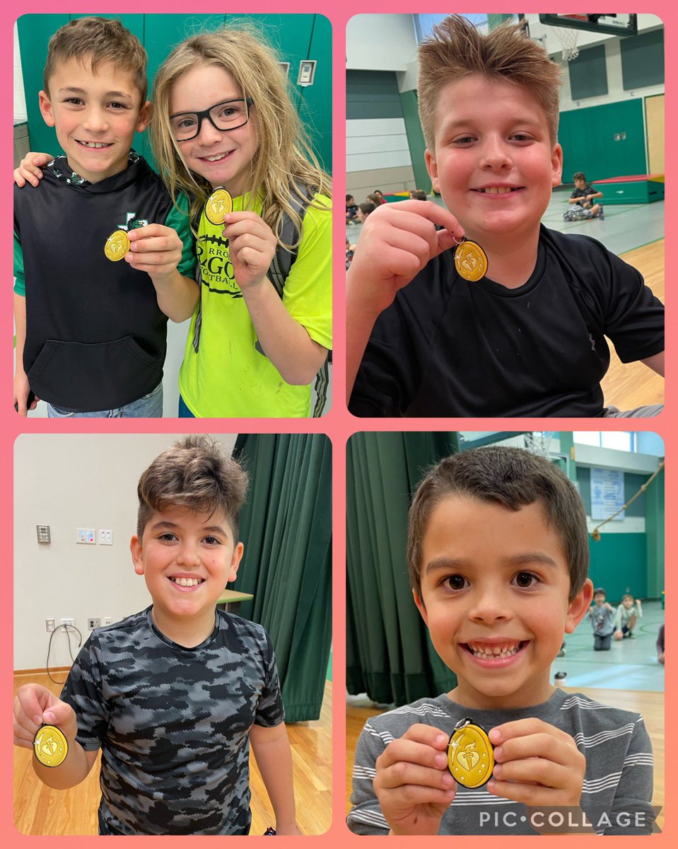 We are two days in of Kid's Heart Challenge and have already opened FIVE rare golden eggs! We are off to an incredible start! ❤️<a href="/WGESdragons/">Walnut Grove ES</a>