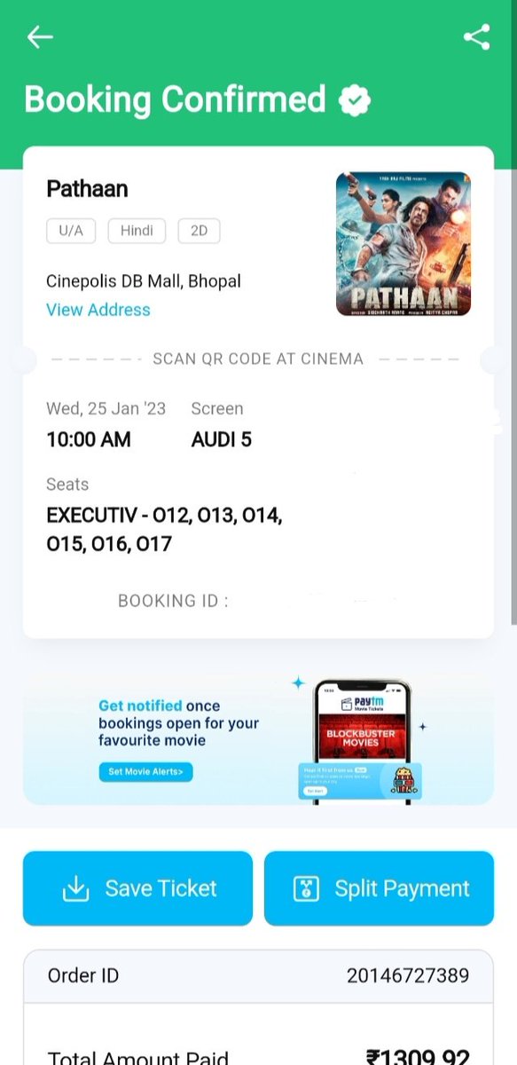 NawazRahman20's tweet photo. Bhopal ka mausam bigad chuka hai kal subah tak toofan aajayega 🔥
#PathaanAdvanceBooking
#Pathaan
#FirstDayFirstShowPathan
#PathaanTrailerOnBurjKhalifa
#Bhopal
#Nawazrahman20 https://t.co/KgpEySnFgQ
