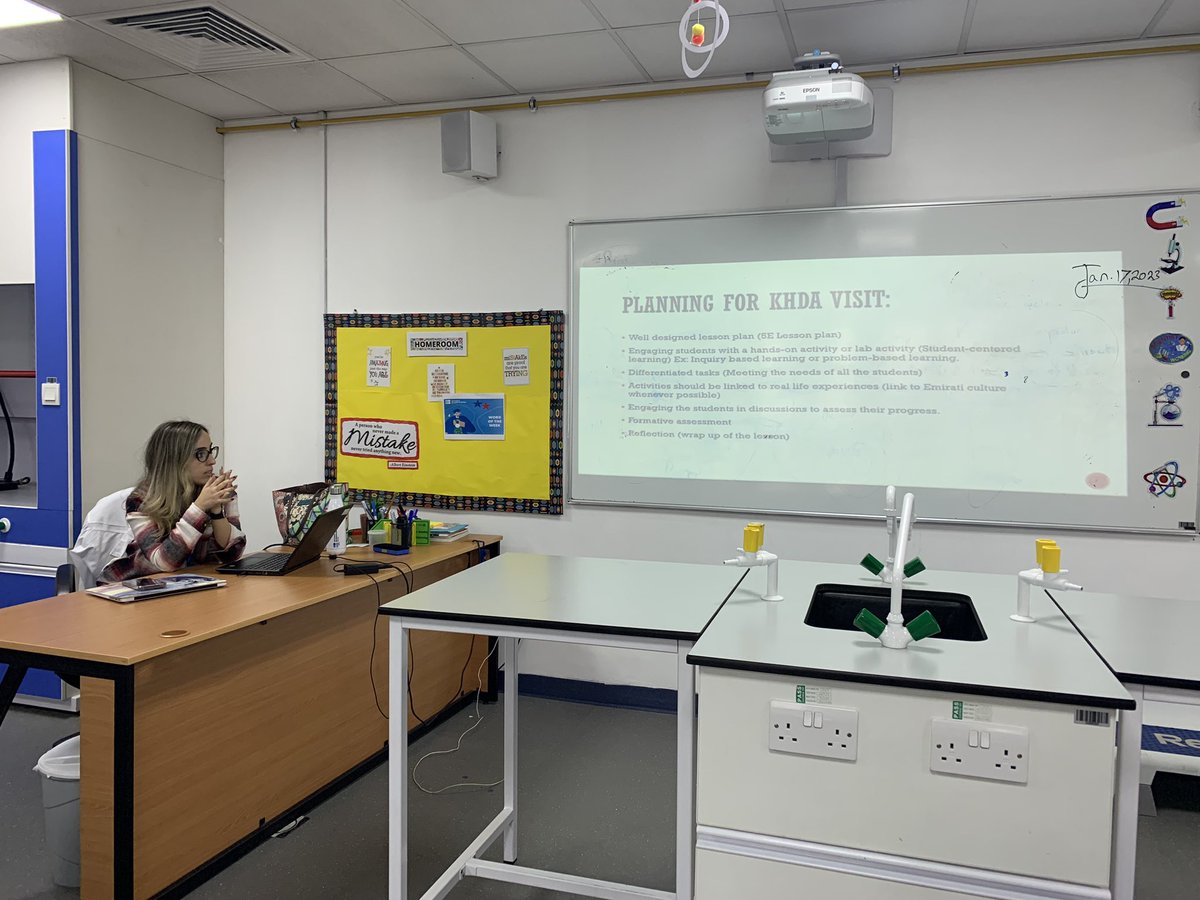 Uptown International School Science tweet media