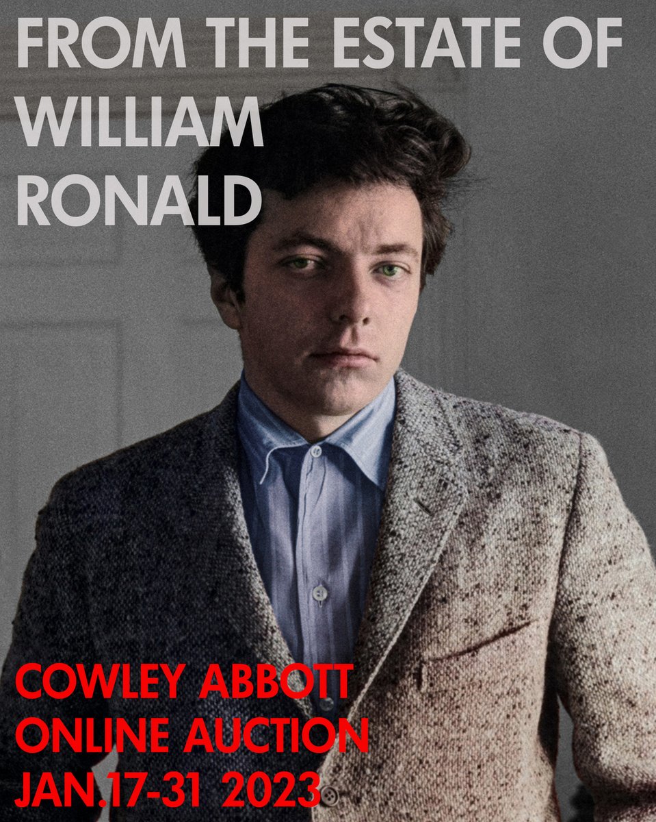 LawBris's tweet photo. From the Estate of William Ronald, online auction by Cowley Abbott from Jan. 17-31, 2023.  15 items at all price points from Canada's abstract expressionist master! #williamronald #painterseleven @cowleyabbott https://t.co/Nk5xV3Kb28